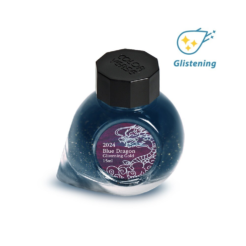 Colorverse - 2024 Blue Dragon glistening Gold