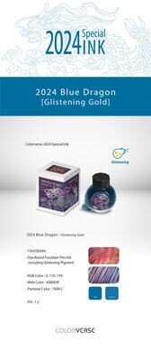 Colorverse - 2024 Blue Dragon glistening Gold