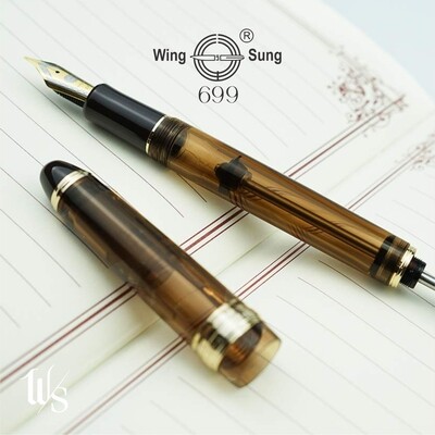Wing Sung 699 - Piston Filled  - 0,5 mm (F) Steel Nib