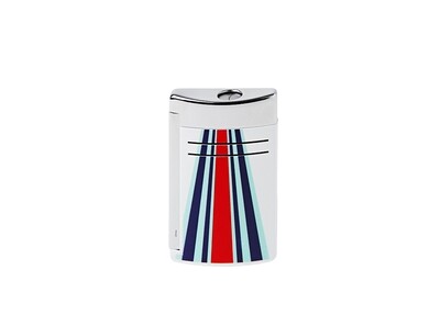 ST DUPONT Maxijet Le Mans White and Chrome ST DUPONT Maxijet Le Mans White and Chrome