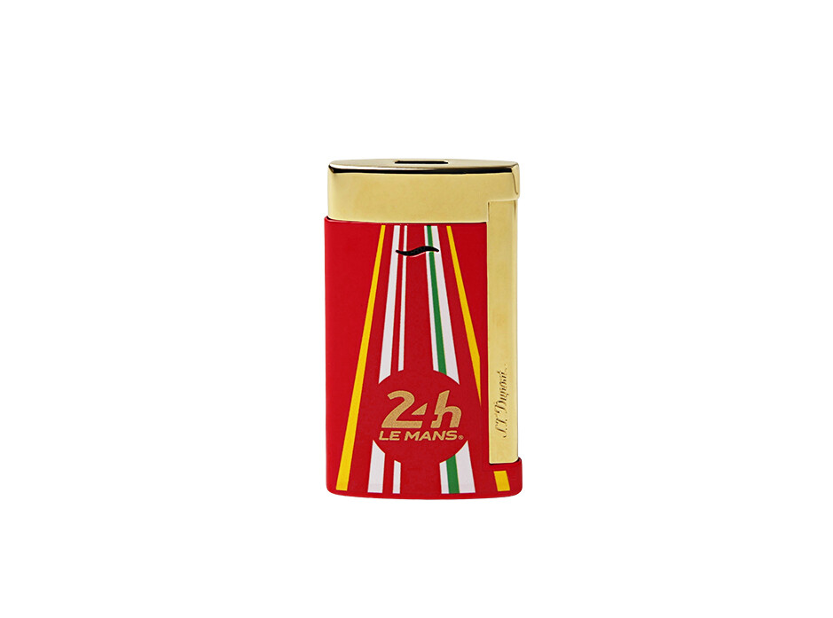 ST DUPONT Lighter Slim 7 Le Mans Red and Golden