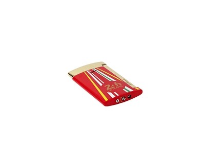 ST DUPONT Lighter Slim 7 Le Mans Red and Golden