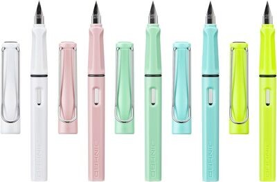 Jinhao Safari Model 619 Fountain Pen, Set of 5 Light Colours