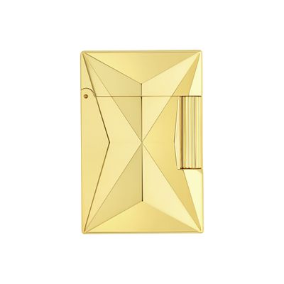 ST DUPONT Line 2 Small X Yellow Gold