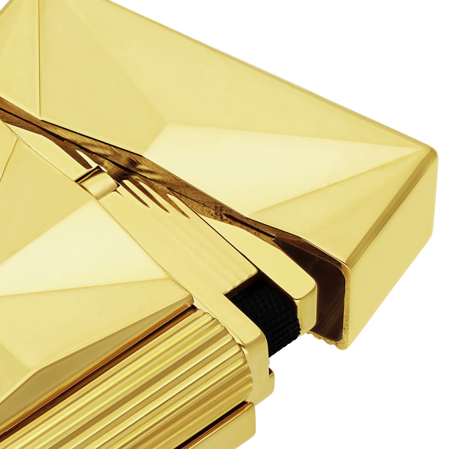 ST DUPONT Line 2 Small X Yellow Gold