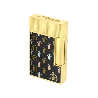 ST DUPONTLine 2 Cling Limited Edition Trinidad Yellow Gold  flame Lighter
