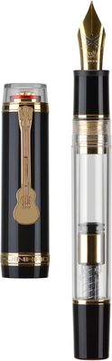 Jinhao Tiandao Model 1935 Guitar Fountain Pen Steel Nib - Black