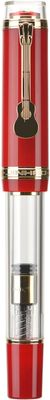 Jinhao Tiandao Model 1935 Guitar Fountain Pen Steel Nib - Red