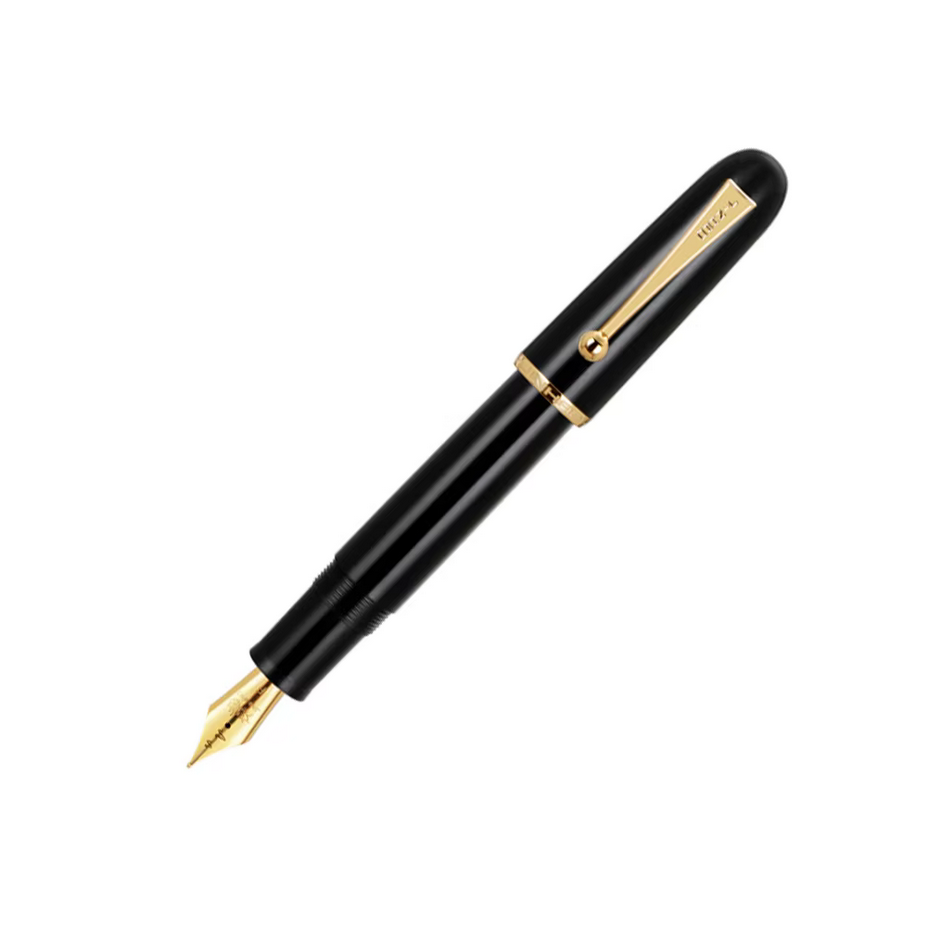Jinhao 9013 Dadao Series Fountain Pen Heartbeat Stainless Steel Nib - Black, Nib Size: Fine