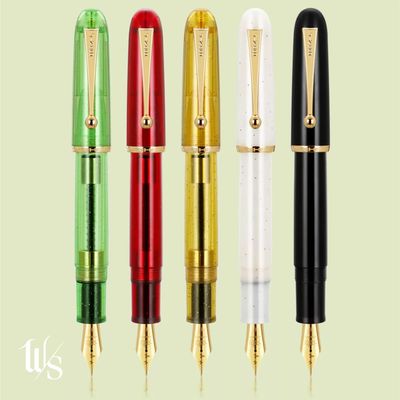 Jinhao 9013 Dadao Series Fountain Pen Heartbeat Stainless Steel Nib - 
Set of Five