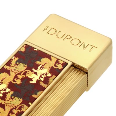 ST DUPONT LI Twiggy Game Of Thrones House Lannister Gold - Limited Edition