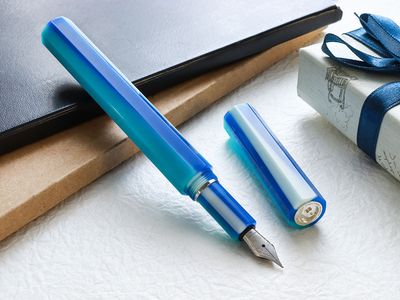 &quot;KALEIDO Queen - Horizon (Suiten)&quot; Stainless steel nib - Fine - Palladium Finish