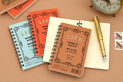 127X80mm Life Noble Note Book - Mini Ring