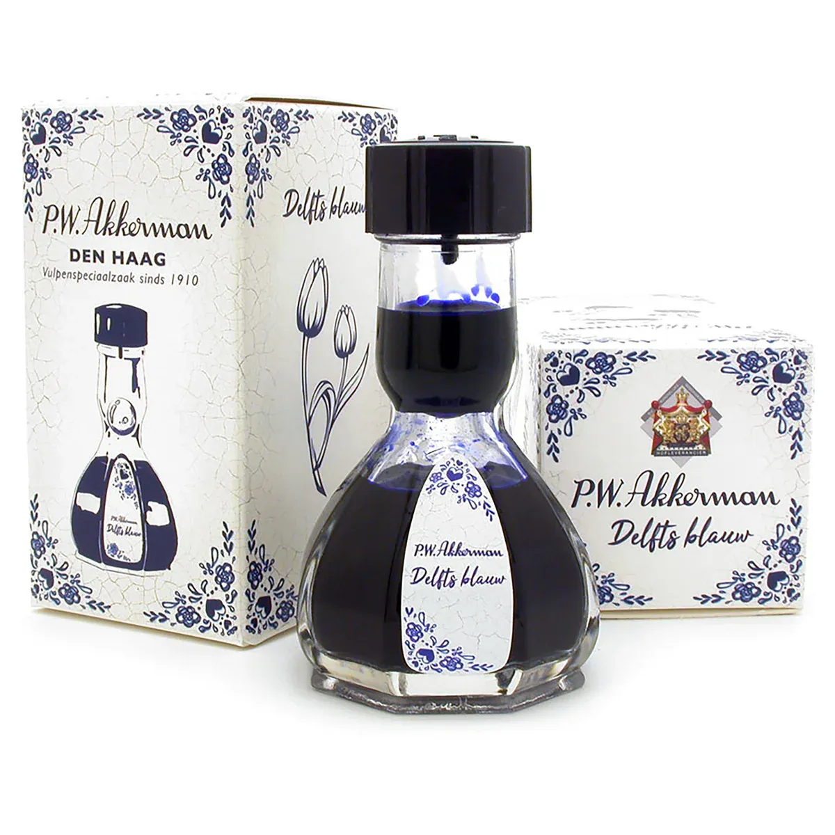 PW Akkerman Fountain Pen Ink  Limited Edition Delft Blue  10 ml Sample