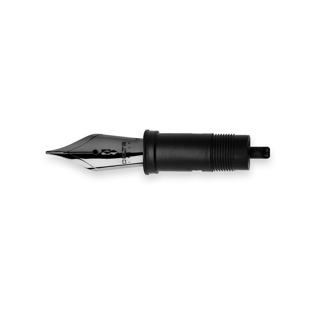 Delta - Jowo # 6 Stainless Steel nib - Ruthenium, Nib Size: Fine