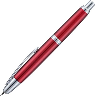 Jinhao Model 10 Red and Silver - Full Metal