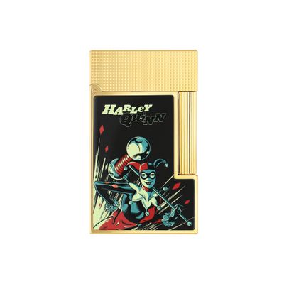 ST DUPONT Line 2 Cling Limited Edition Harley Quinn DC Comics Yellow Gold
