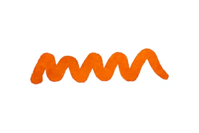 Diamine  Fountain Pen Ink Bottle - Blaze Orange 80ml