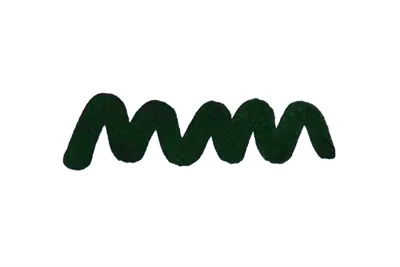 Diamine  Fountain Pen Ink Bottle - Green Black 80ml