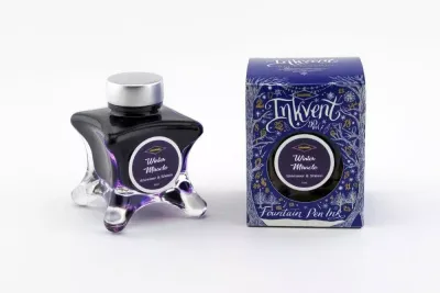 Diamine Inkvent Shimmer &amp; Sheen Fountain Pen Ink Bottle - Winter Miracle 50ml