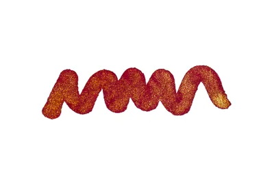 Diamine Shimmertastic   Fountain Pen Ink Bottle - Red Lustre 50ml
