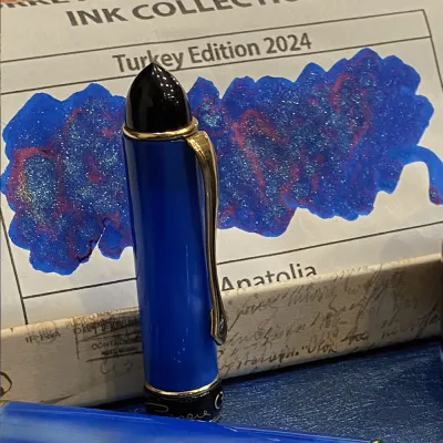 Diamine  Fountain Pen Ink Bottle - Limited Edition Anatolia Shimmer 30ml