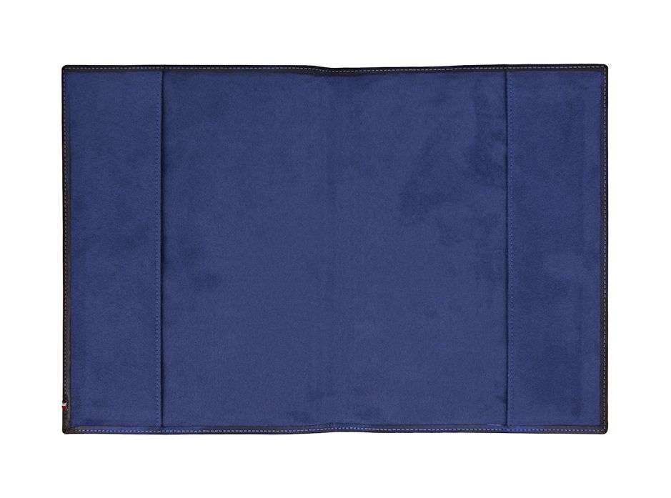 ST Dupont A5 Atelier Blue Genuine Leather Notebook Cover