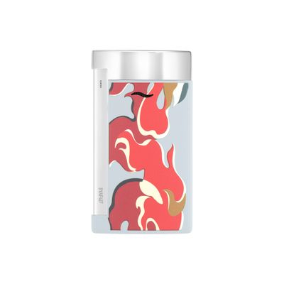 ST DUPONT Lighter Slim 7 Camo Red Chrome