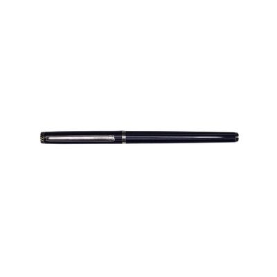 Dunhill Gemline Blue Pin Stripe - 18k-750 Gold nib Medium