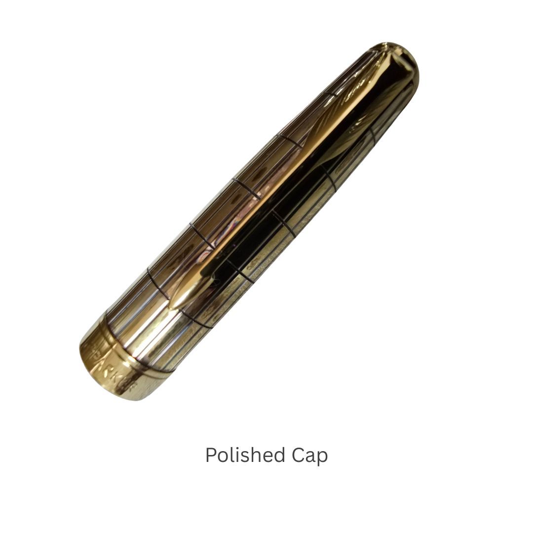 Parker Sonnet Vermeil Gold Trim 18k - 750 Gold nib Broad