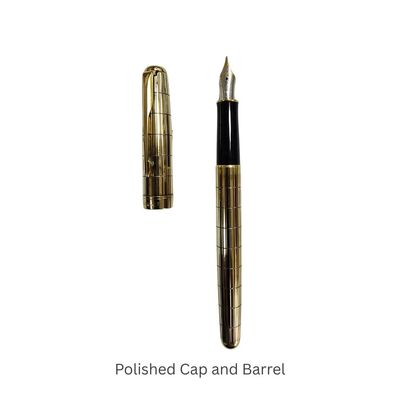 Parker Sonnet Vermeil Gold Trim 18k - 750 Gold nib Broad