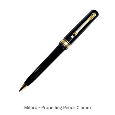 Omas Milord Black &amp; Gold Propelling Pencil