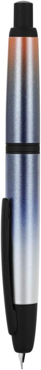 Jinhao Model 10 Gradient Dark Blue Black Clip - Full Metal