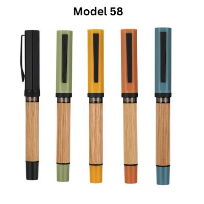Jinhao Model 58 Fountain Pen Wood Black