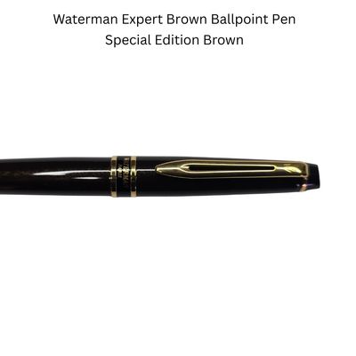 Waterman Expert Brown Special Edition Ballpoint Pen