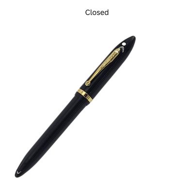 Scheaffer Balance Black Fountain Pen 14 K Nib Medium Point Mint