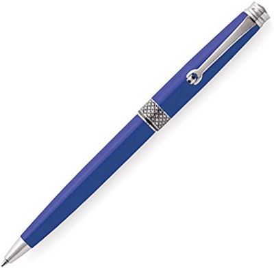 Montegrappa Piacere, Ballpoint, Cobalt Blue with Silver Accents