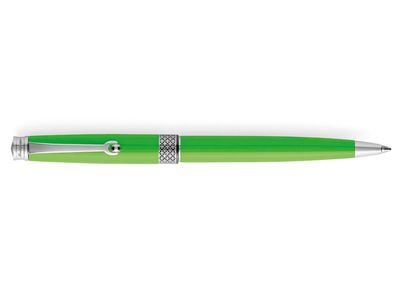 Montegrappa Piacere, Ballpoint, Lime Green with Silver Accents