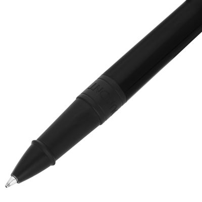 ST DUPONT W Initial Roller Ball Pen Full Matt Black - New Version