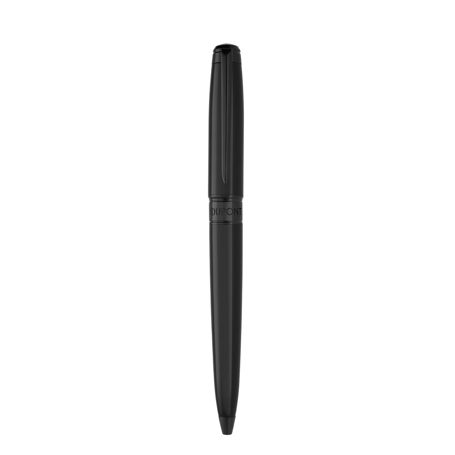 ST DUPONT Line D Ball Point Pen - Full Silky Black - Twist Mechanism