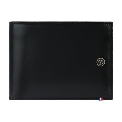 ST DUPONT Line D Wallet 6cc ID Black