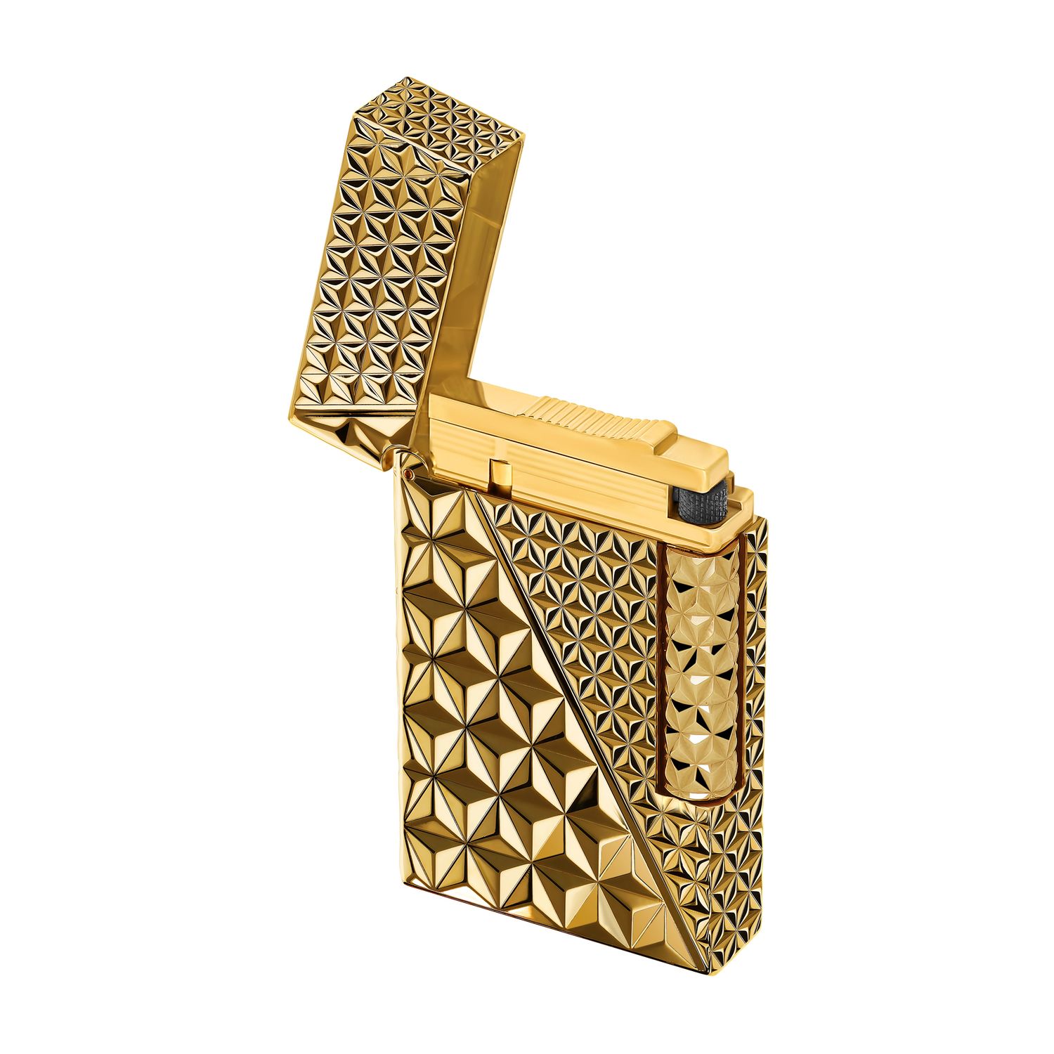 ST DUPONT  Line 2 Double Fire X Yellow Gold