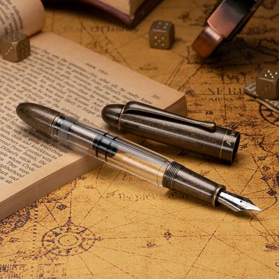 Asvine P 30 Piston Filler Fountain Pen Brass Resin