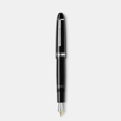 Montblanc. Meisterstück Platinum Coated Le Grand Fountain Pen  14k two-tone gold nib