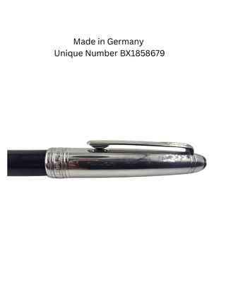 Montblanc Meisterstuck  Classique Doue Silver Black  Ballpoint Pen