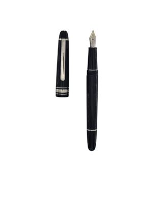 Montblanc. Meisterstück Platinum-Coated Classique 145  Fountain Pen -  14k two-tone gold nib