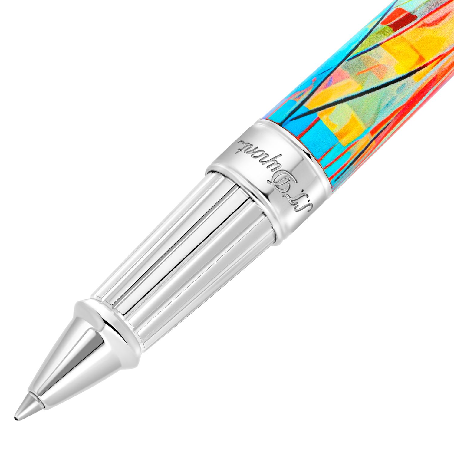 S.T Dupont Line D- Eternity Graff&#39;ty Multicolour Rollerball Pen