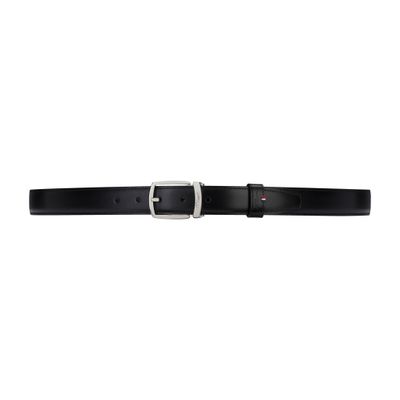 S.T Dupont Reversible Black Brown 30mm Palladium Buckle belt