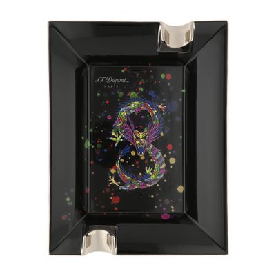 ST Dupont Large Ashtray Year of the Dragon Black - Limited Edition