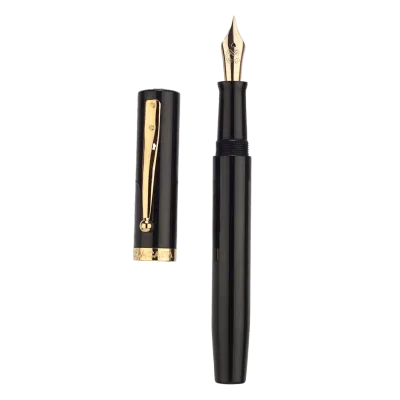 Magna Carta Mag 600 Ebonite Black  Nib #6 14K True Flex Nib.